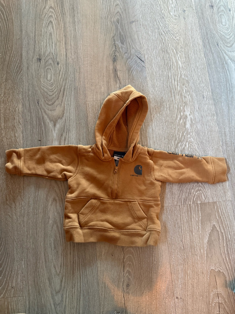 Carhartt Kids Carhartt Gold Hooded Half-Zip Sweatshirt